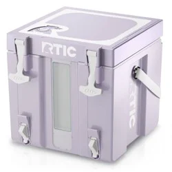 RTIC Outdoors 3 Gallon Halftime Cooler Beverage Dispenser - Lilac Purple: Hard-Sided Polypropylene