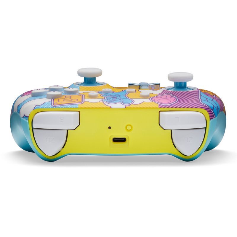 slide 6 of 9, PowerA Enhanced Wireless Controller for Nintendo Switch Mushroom Kingdom Pop Art, 1 ct