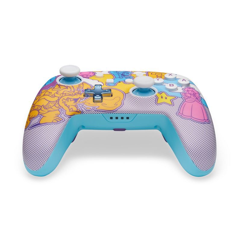 slide 7 of 9, PowerA Enhanced Wireless Controller for Nintendo Switch Mushroom Kingdom Pop Art, 1 ct