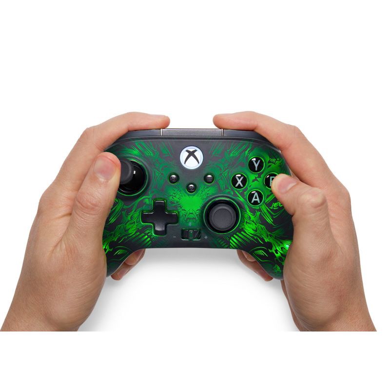 slide 18 of 22, PowerA Fusion Pro Lumectra Wireless Controller for Xbox Series X/S: Ergonomic, USB Connection, 1 ct