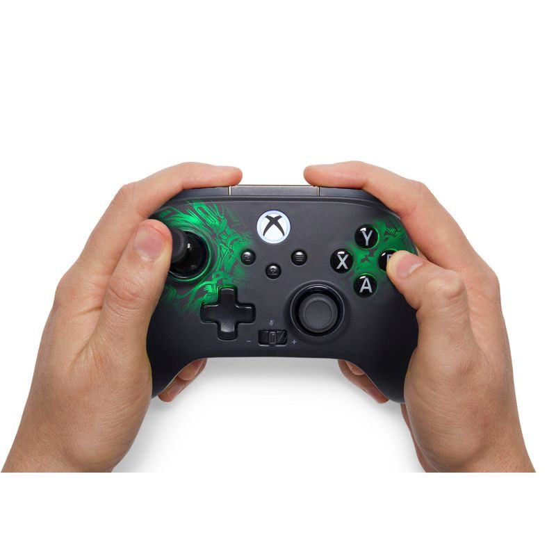slide 19 of 22, PowerA Fusion Pro Lumectra Wireless Controller for Xbox Series X/S: Ergonomic, USB Connection, 1 ct