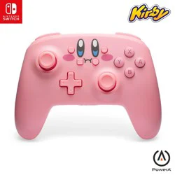PowerA Core Wireless Controller for Nintendo Switch Kirby Mouthful: Bluetooth USB Compatible