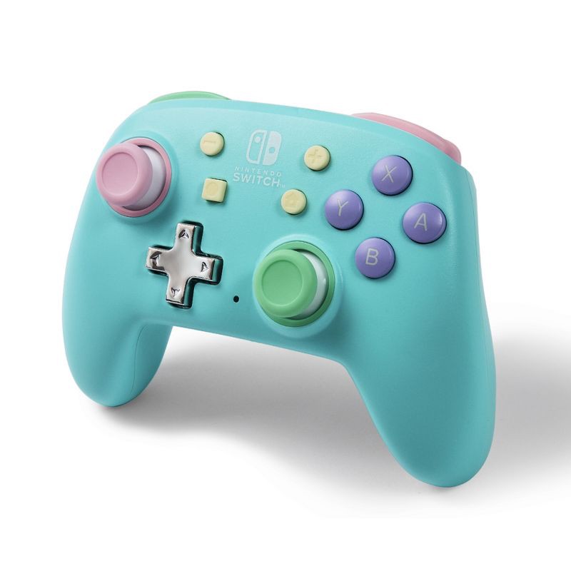 slide 5 of 12, PowerA Nintendo Switch Enhanced Wireless Controller Spring Dream: USB Compatible, 1 ct