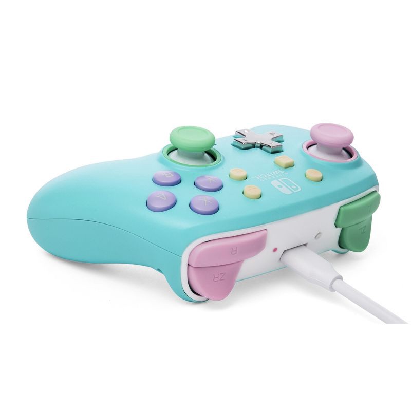 slide 6 of 12, PowerA Nintendo Switch Enhanced Wireless Controller Spring Dream: USB Compatible, 1 ct