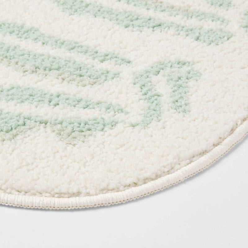 slide 3 of 4, 20"x30" Seaweeds Coastal Non Skid Bath - Threshold™, 1 ct