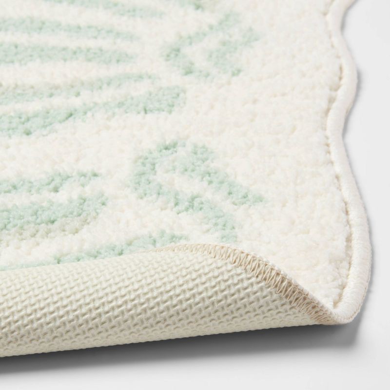 slide 4 of 4, 20"x30" Seaweeds Coastal Non Skid Bath - Threshold™, 1 ct