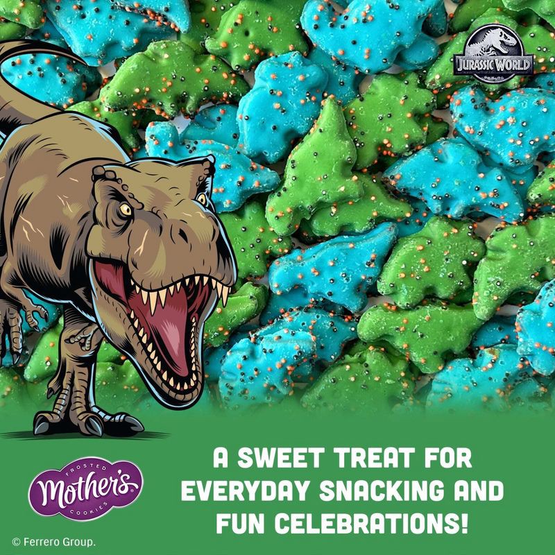 slide 5 of 7, Mother's Cookies Chocolatey Dynamite Dinosaurs Bag - 9oz, 9 oz