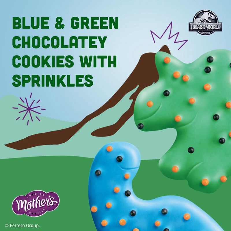 slide 3 of 7, Mother's Cookies Chocolatey Dynamite Dinosaurs Bag - 9oz, 9 oz