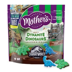 Mother's Cookies Chocolatey Dynamite Dinosaurs Bag - 9oz
