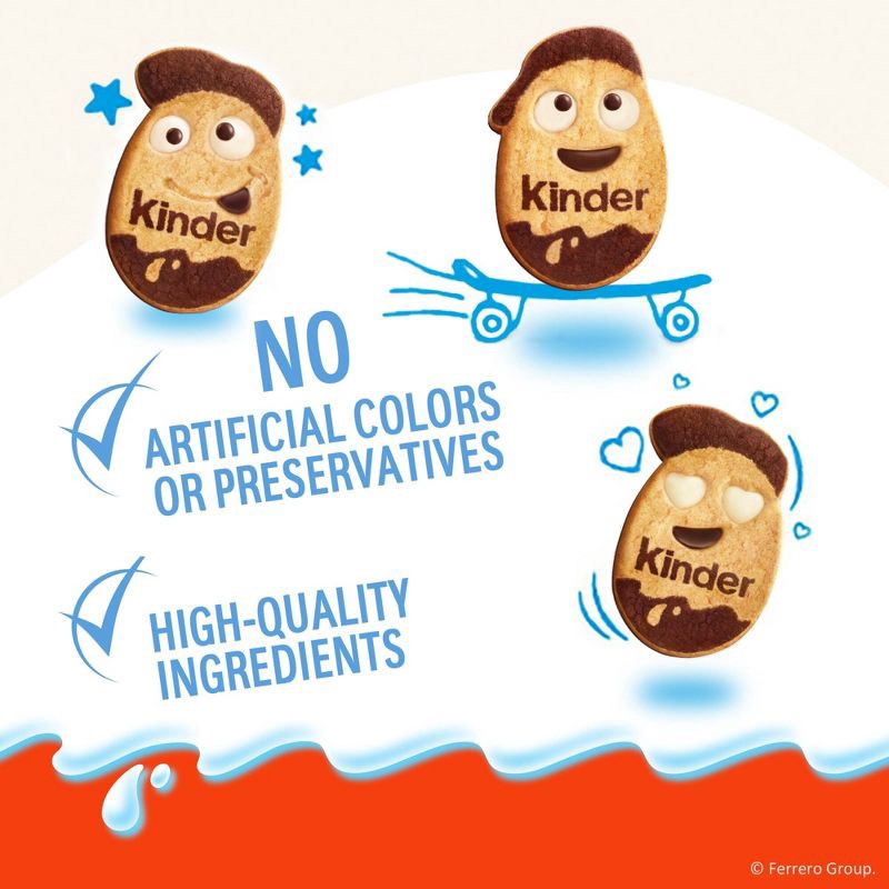 slide 5 of 8, Kinderini Cookies 20ct Pouch 8.8oz, 20 ct, 8.8 oz