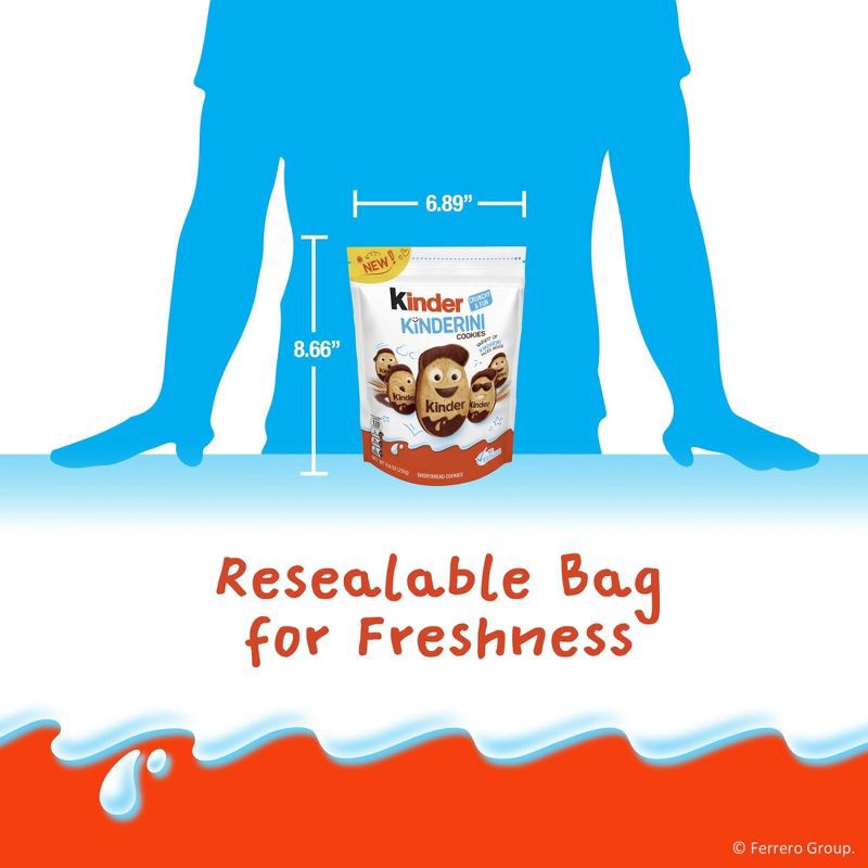 slide 8 of 8, Kinderini Cookies 20ct Pouch 8.8oz, 20 ct, 8.8 oz