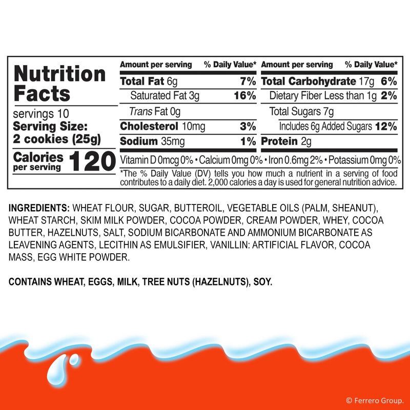 slide 2 of 8, Kinderini Cookies 20ct Pouch 8.8oz, 20 ct, 8.8 oz