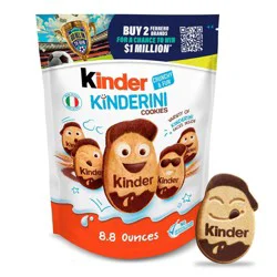 Kinderini Cookies 20ct Pouch 8.8oz