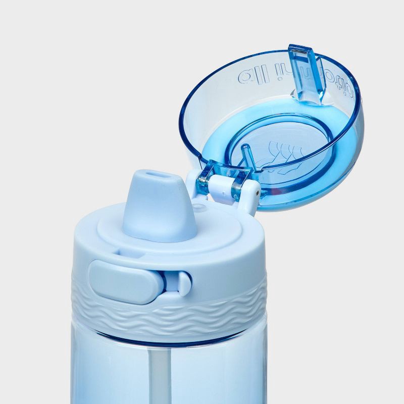 slide 3 of 3, 24oz Tritan Hydration Water Bottle - Light Blue - All in Motion™: Portable Plastic Drinkware, 24 oz