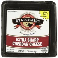 Weyauwega Star Dairy Extra Sharp Cheddar Cheese