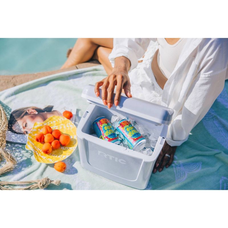 slide 8 of 9, RTIC Outdoors 8qt Road Trip Personal Cooler - Lilac Purple: Hard-Sided, 12-Can Capacity, 8 qt