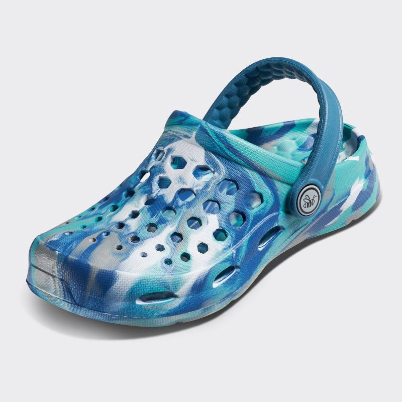 slide 4 of 6, Joybees Toddler Harper Slip-On Clogs - Blue 12-13T: Non-Marking Sole, Closed Round Toe, 1 ct