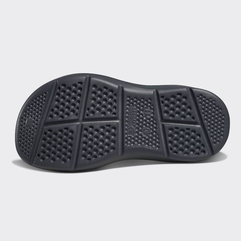 slide 6 of 6, Joybees Toddler Harper Slip-On Clogs - Charcoal/Lime 8-9T: Non-Marking Sole, Medium Width, Closed Round Toe, 1 ct