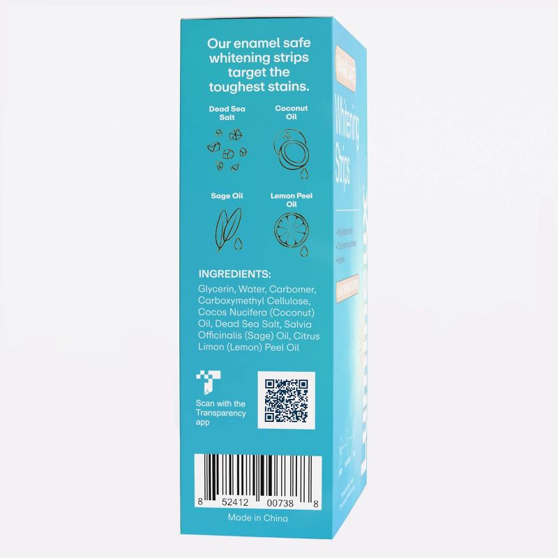 slide 2 of 8, Lumineux Tooth Whitening Strips - 7ct, 7 ct