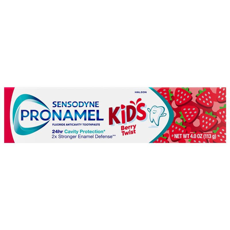 slide 2 of 14, Sensodyne Pronamel Kids Berry Twist - 4oz, 4 oz