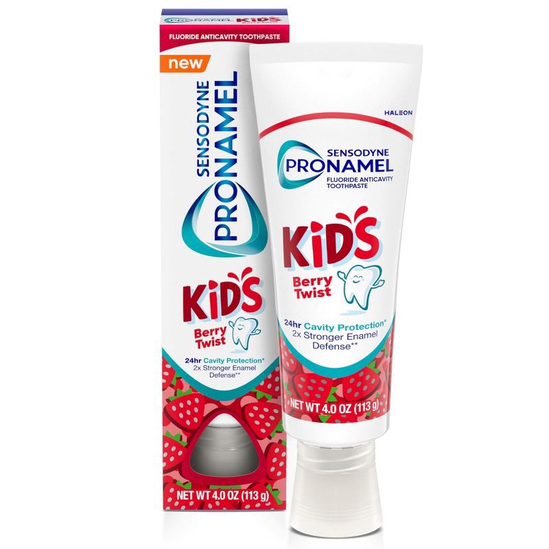 slide 1 of 14, Sensodyne Pronamel Kids Berry Twist - 4oz, 4 oz