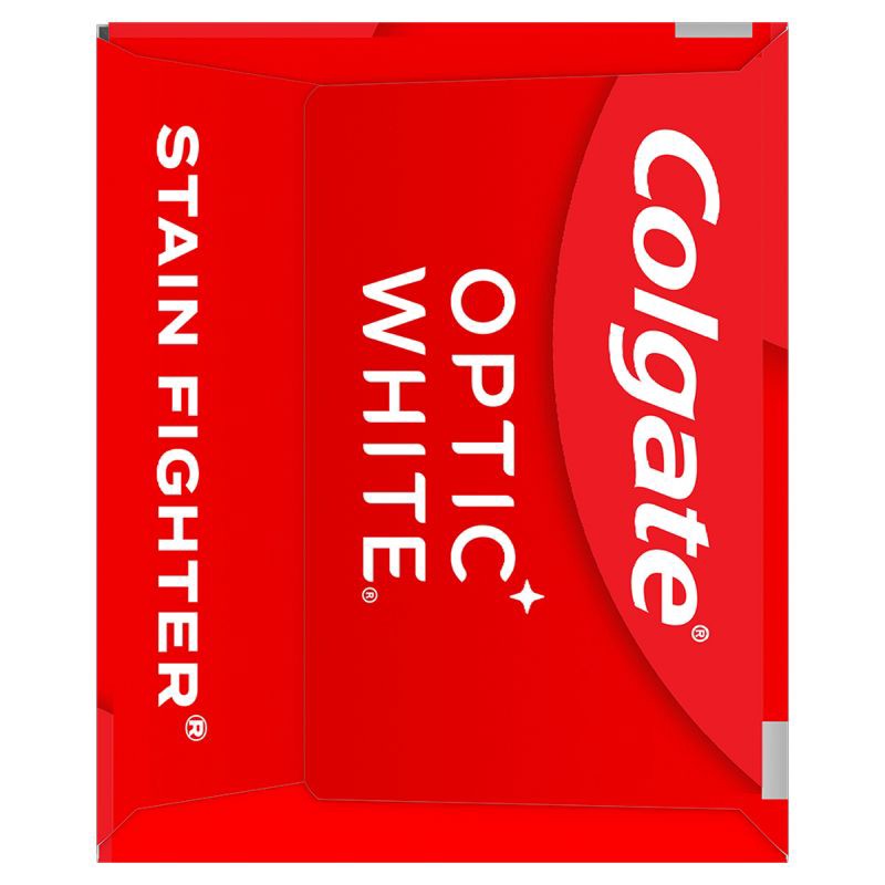 slide 15 of 15, Colgate Optic White Stain Fighter Teeth Whitening Toothpaste - Clean Mint - 4.2oz, 4.2 oz