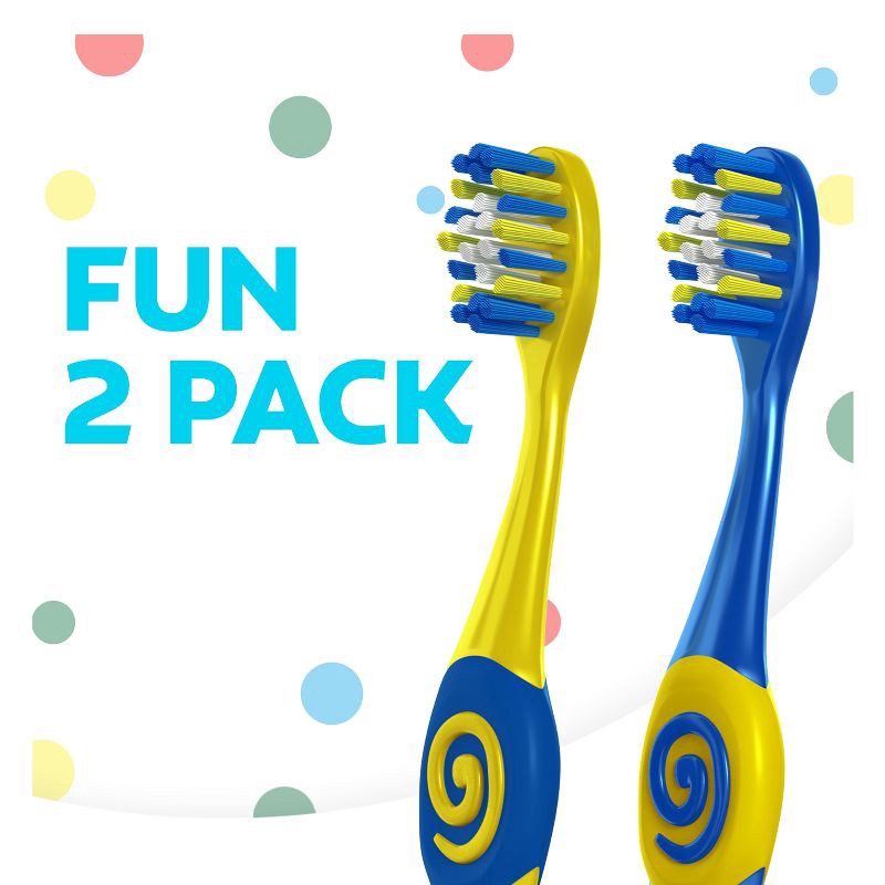 slide 3 of 9, Colgate Kids Bluey Manual Toothbrush Extra Soft - 2ct, 2 ct