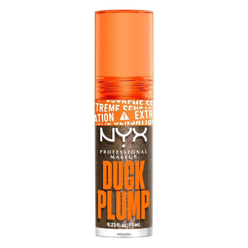 slide 2 of 8, NYX Professional Makeup Duck Plump High Pigment Plumping Lip Gloss - Onyxpected - 0.23 fl oz, 0.23 fl oz