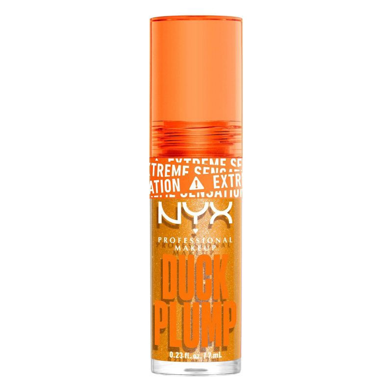 slide 2 of 8, NYX Professional Makeup Duck Plump High Pigment Plumping Lip Gloss - Flippin Slime - 0.23 fl oz, 0.23 fl oz