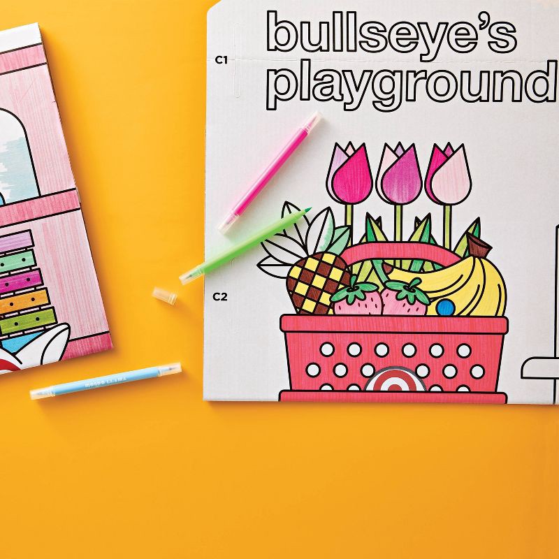 slide 2 of 4, Color-Your-Own Target Store Fort - Mondo Llama™, 1 ct