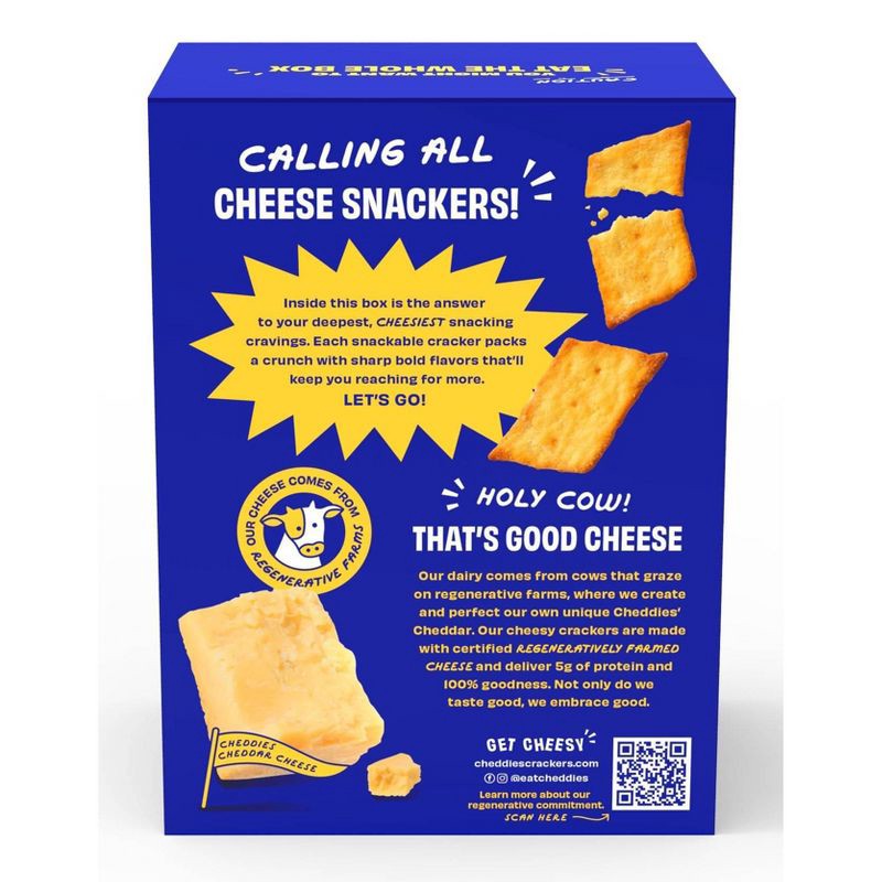 slide 2 of 4, Cheddies Classic Cheddar Cracker Multipack - 0.8oz/8ct, 0.8 oz, 8 ct