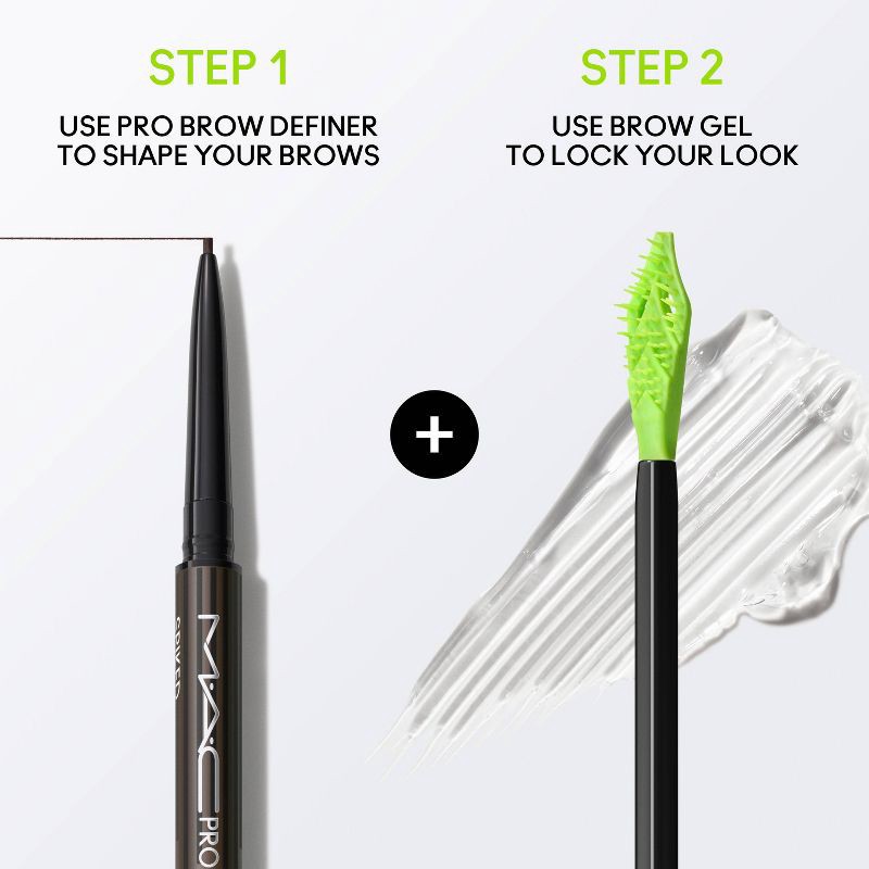 slide 7 of 8, MAC Brow Set - Clear - 0.26 fl oz - Ulta Beauty, 0.26 fl oz