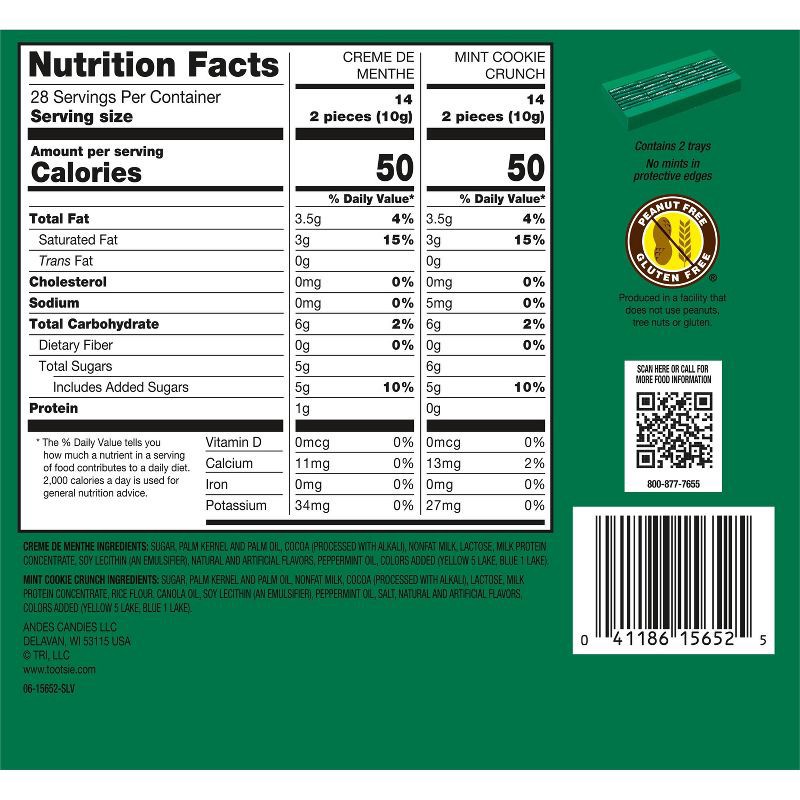 slide 3 of 4, Andes Valentine's Mint To Be Together Chocolates Candy - 9.34oz, 9.34 oz