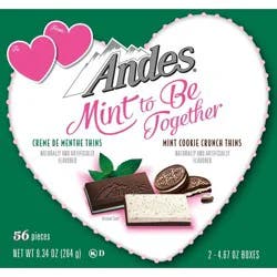 Andes Valentine's Mint To Be Together Chocolates Candy - 9.34oz