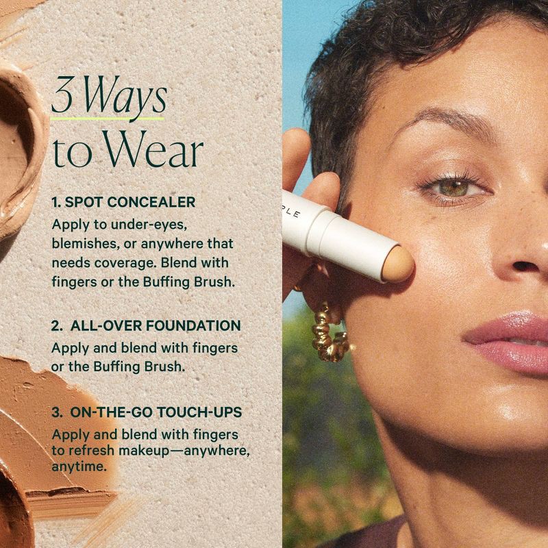 slide 6 of 11, Well People Supernatural Complexion Stick Foundation + Concealer - 14 Fair Neutral - 0.28oz, 0.28 oz