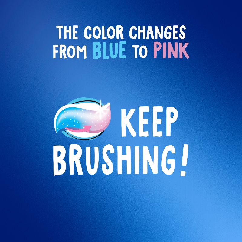 slide 6 of 16, Crest Kids' Advanced Color Changing Toothpaste - Strawberry - 4.2oz, 4.2 oz