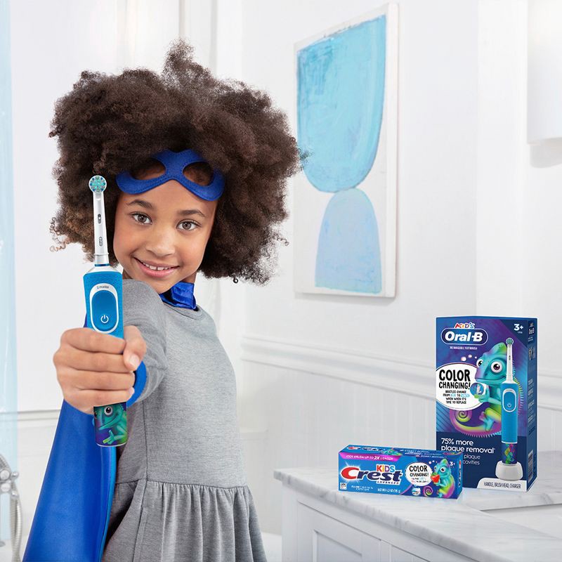 slide 10 of 16, Crest Kids' Advanced Color Changing Toothpaste - Strawberry - 4.2oz, 4.2 oz