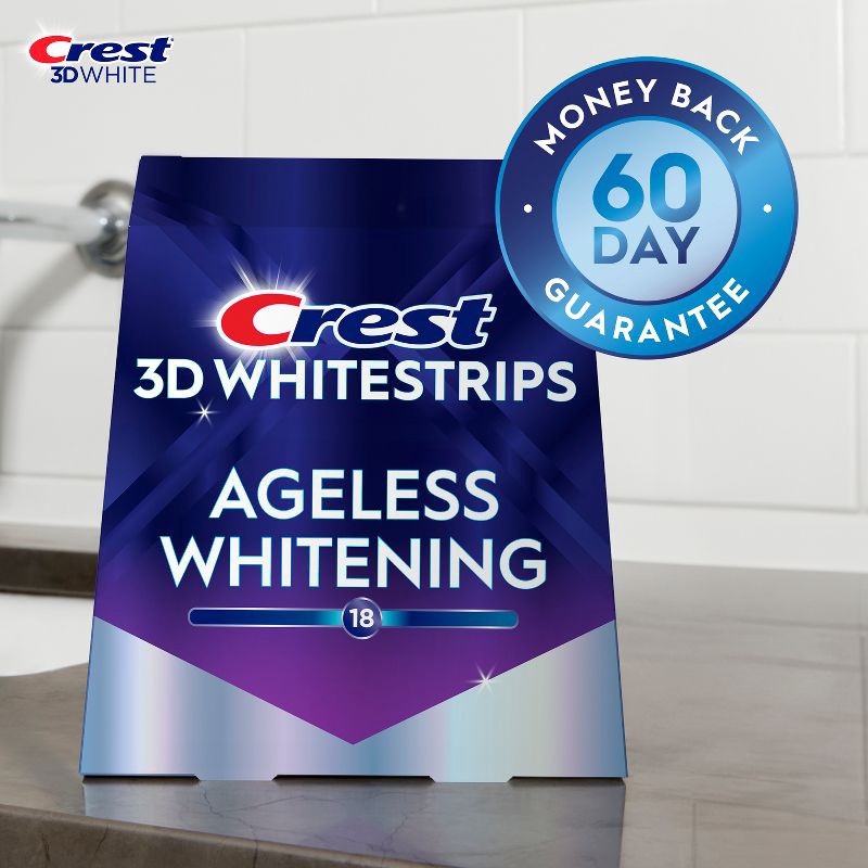 slide 4 of 11, Crest 3D Whitestrips Ageless Whitening Whitening Kit - 14ct, 14 ct