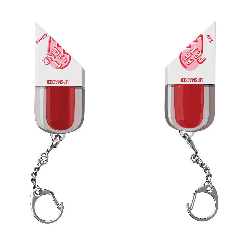 slide 3 of 5, Lip Smacker Heart BFF Lip Gloss Duo - Cherry & Apple - 0.09 fl oz, 0.09 fl oz