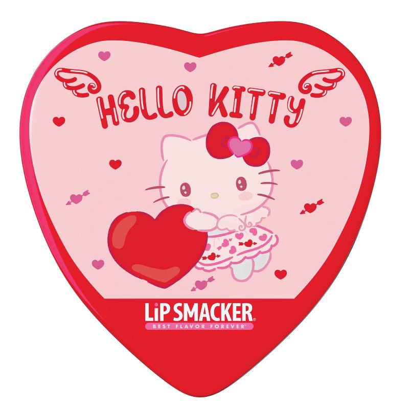 slide 3 of 4, Lip Smacker Heart Tin Lip Balm Trio - Hello Kitty - 0.52oz/2pc, 0.52 oz, 2 ct