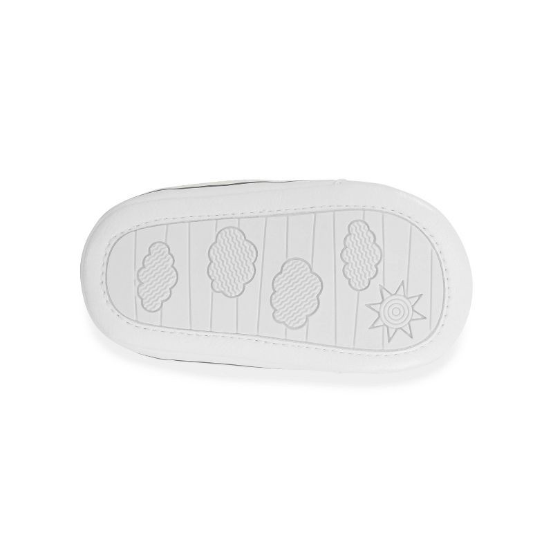 slide 6 of 8, Carter's Just One You®️ Baby Boys' Pre Walker Sneakers - Brown 12-18M: Hook & Loop, Elastic Laces, 1 ct