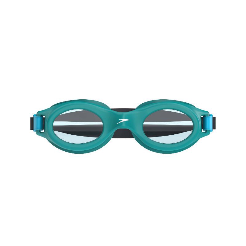 slide 2 of 4, Speedo SMS Adult Boomerang - Teal/Blue: Swim Masks for Ages 14+, Polycarbonate, 1 ct