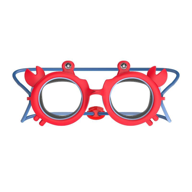 slide 2 of 3, Speedo Kids' Sunny Vibes Swim Goggles - Red Claw: Ages 3-6, TPR Material, 1 ct