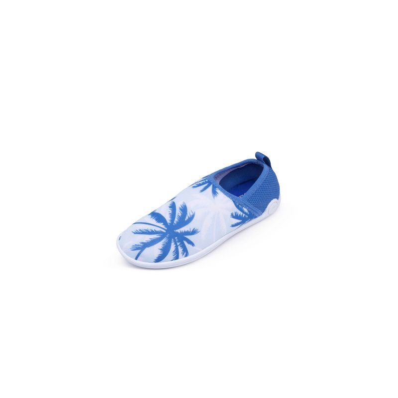 slide 1 of 5, Speedo Junior Boys' Bootie Water Shoe - Blue/Light Blue L: Slip-On, TPR Flexible Outsole, 1 ct