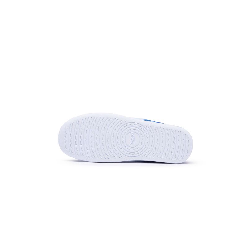 slide 4 of 5, Speedo Junior Boys' Bootie Water Shoe - Blue/Light Blue L: Slip-On, TPR Flexible Outsole, 1 ct