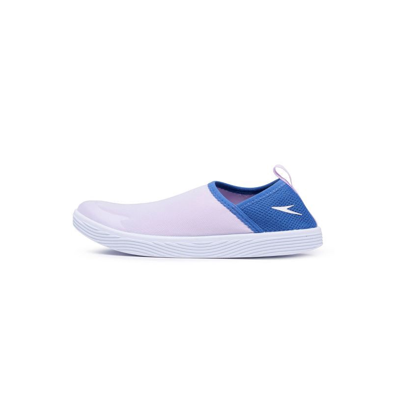 slide 2 of 5, Speedo Women's Bootie Water Shoe - Lilac/Blue M: Slip-On Swim Shoes, Medium Width, 1 ct
