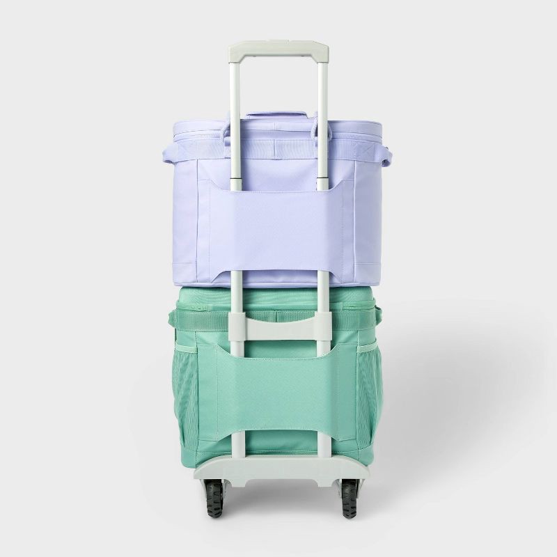 slide 4 of 4, 23qt Soft Sided Cooler Lilac Purple - Embark™, 23 qt