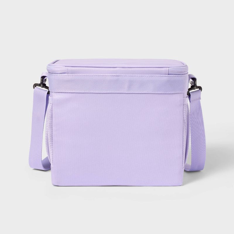 slide 3 of 3, 11qt Soft Sided Cooler Lilac Purple- Embark™: Small Cooler, Dry Storage, Adjustable Straps, 11 qt