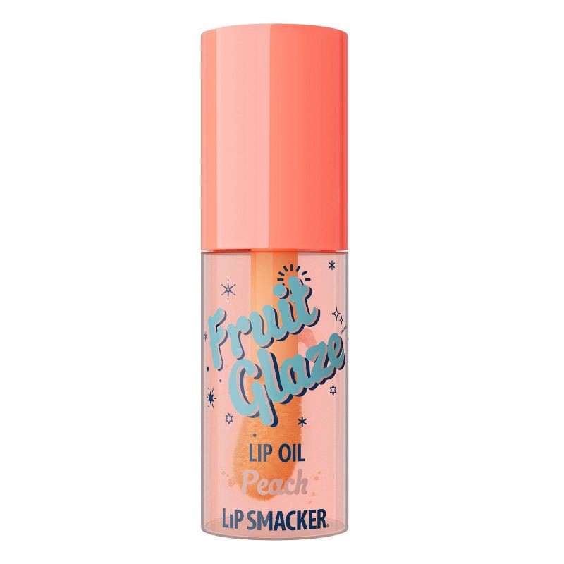 slide 2 of 5, Lip Smacker Lip Oil - Peach - 0.2 fl oz, 0.2 fl oz