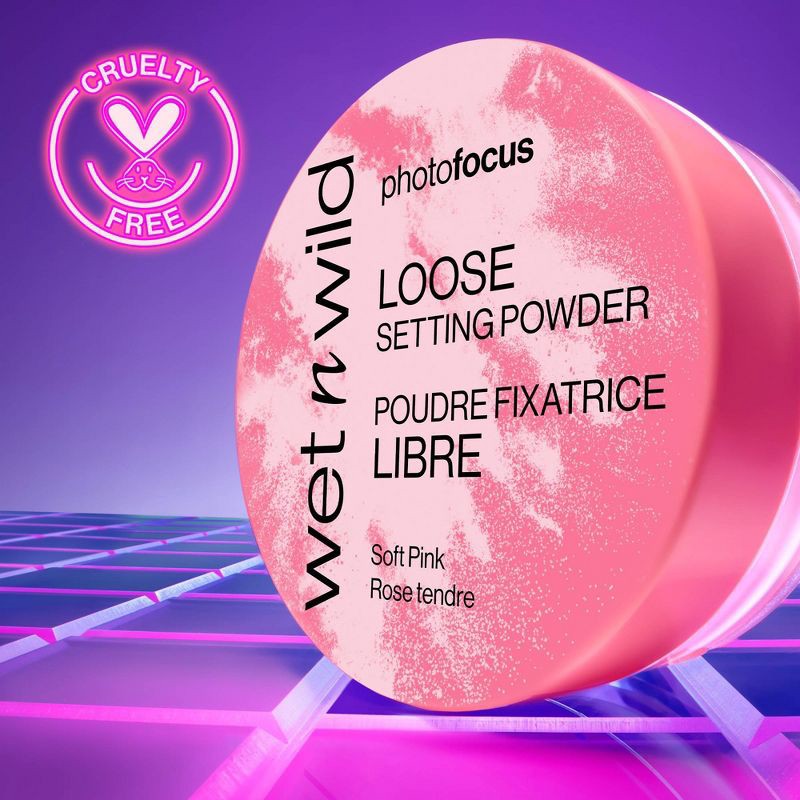 slide 10 of 10, Wet n Wild Photo Focus Loose Setting Powder - Soft Pink - 0.7oz, 0.7 oz